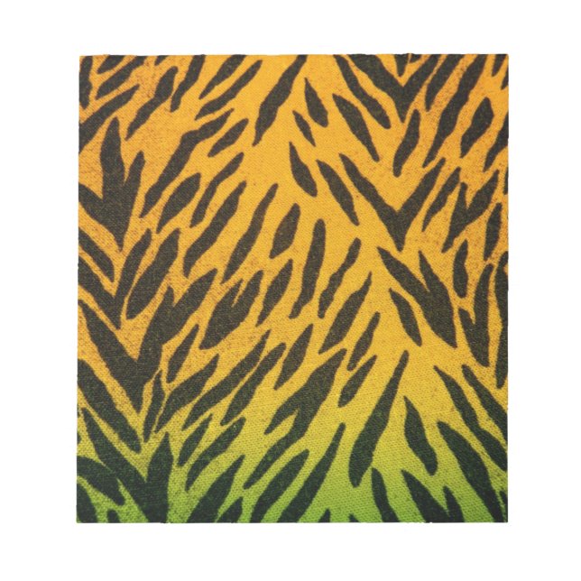 Two Tone Animal Print Notepad (Front)