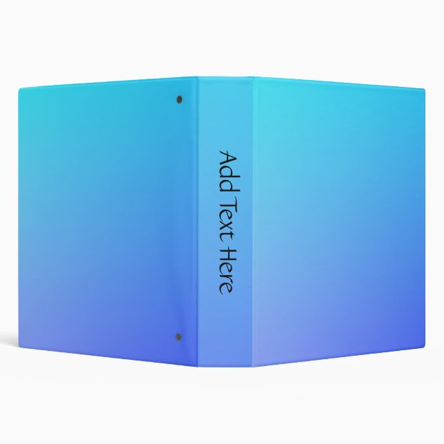 Two Tone Blue Colour Combination  personal Binder (Background)