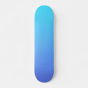 Two Tone Blue Colour Combination Skateboard