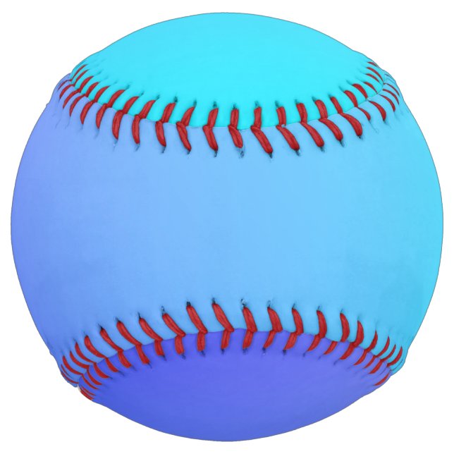 Two Tone Blue Colour Combination Softball (Front)