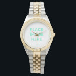 Two-Tone Bracelet Watch<br><div class="desc">Two-Tone Bracelet Watch</div>