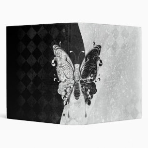 Two Tone Butterfly Binder
