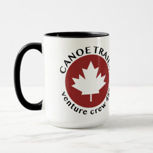 Two-tone Coffee mug with Maple Leaf logo