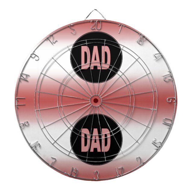 Two Tone Dad Dartboard (Front)