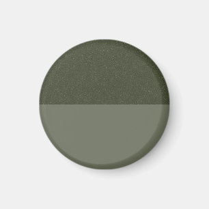 Two-Tone Earthy Green Magnet – Customizable