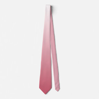 Two-tone gradient ombre salmon pink tie