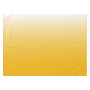 Two-tone gradient ombre yellow tablecloth