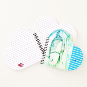 Two Tone (green) Notebook