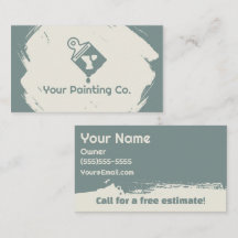 Two Tone Green Painting Company