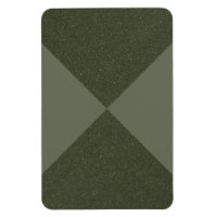 Two-Tone Moss Green Promo Magnet – Customizable