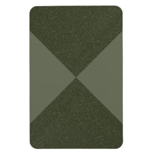 Two-Tone Moss Green Promo Magnet – Customizable