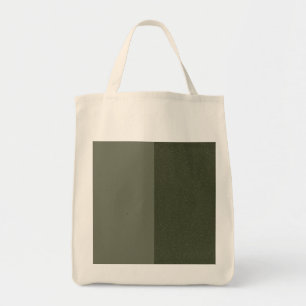 Two-Tone Moss Green Textured Tote Bag – Customize