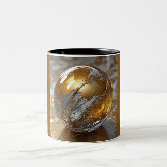 Two-Tone Mug 11oz (Marble-4) (Centre)