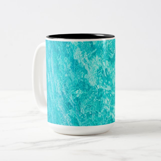 Two-Tone Mug, 15 oz Coffee Mug (Front Left)