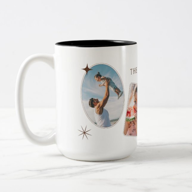 Two-Tone Mug, 15 oz Coffee Mug (Left)