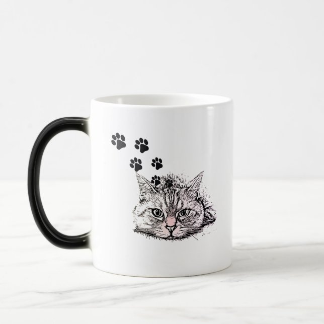 Two-Tone Mug, 15 oz Magic Mug (Left)