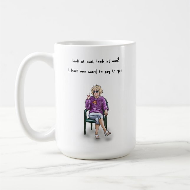 Two-Tone Mug, 444 ml Coffee Mug (Left)