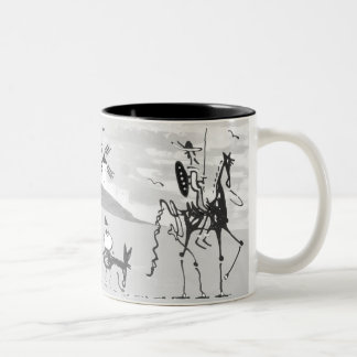 Two-Tone Mug Don Quixote