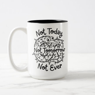 Two-Tone Mug Funny Sarcastic Witty Quote Home Deco