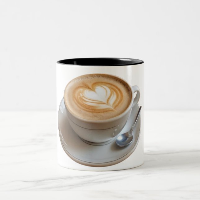 Two-Tone Mug OF coffee  (Center)