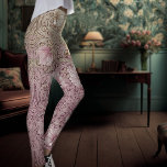 Two-Tone Pimpernel Dusty Pink & Cream Morris Leggings<br><div class="desc">William Morris Pimpernel Floral Vintage Art Wallpaper Design William Morris was an English textile designer, artist, writer, and socialist associated with the Pre-Raphaelite Brotherhood and British Arts and Crafts Movement. He founded a design firm in partnership with the artist Edward Burne-Jones, and the poet and artist Dante Gabriel Rossetti. This...</div>
