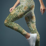 Two-Tone Pimpernel Yellow & Green William Morris Leggings<br><div class="desc">William Morris Pimpernel Floral Vintage Art Wallpaper Design William Morris was an English textile designer, artist, writer, and socialist associated with the Pre-Raphaelite Brotherhood and British Arts and Crafts Movement. He founded a design firm in partnership with the artist Edward Burne-Jones, and the poet and artist Dante Gabriel Rossetti. This...</div>