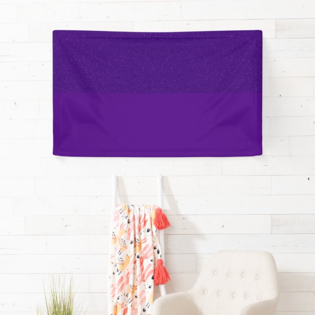 Two-Tone Purple Glitter Event Banner – Customize (Insitu)