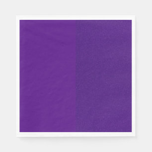 Two-Tone Purple Luxe Paper Napkin – Customizable