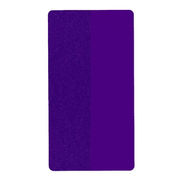 Two-Tone Purple Shipping Labels – Customizable (Front)