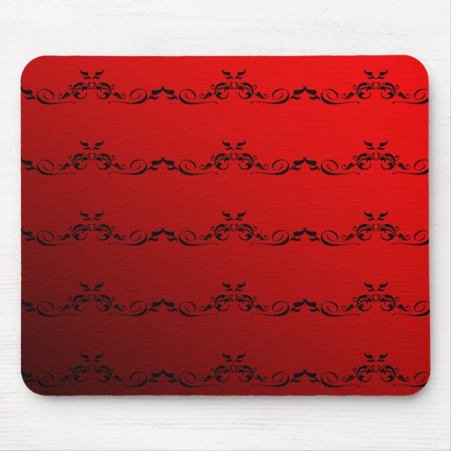 Two Tone Red Mouse Pad (Front)
