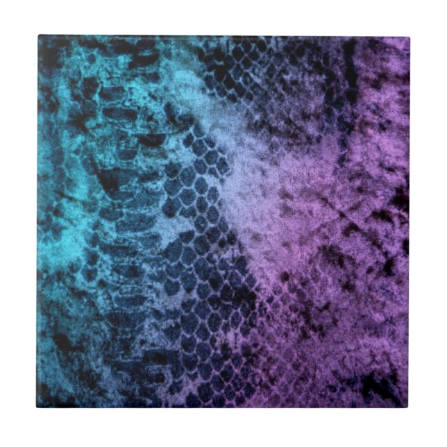 Two Tone Snakeskin Tile (Front)