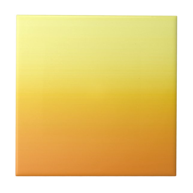 Two Tone Sunshine Yellow Tile (Front)