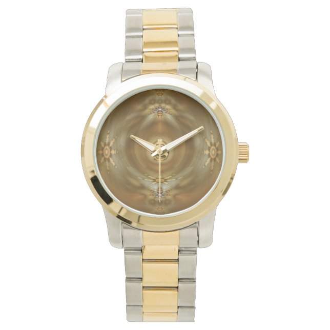 Two-Tone with Gold and Silver Tone Watch (Front)