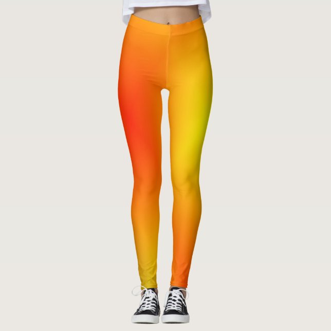 Two Tone Women's Leggings (Front)