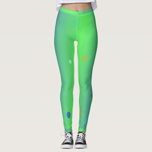 Two Tone Women's Leggings (Front)