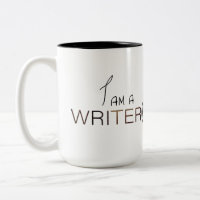 Two-tone Writer In Motion coffee mug