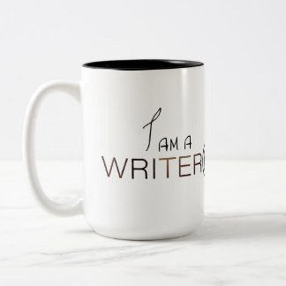Two-tone Writer In Motion coffee mug