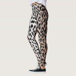 Two-toned Cheetah Leopard Print Leggings<br><div class="desc">Metallic-shine Two-toned Cheetah Leopard Pattern Printed women's fashion sports gym yoga leggings pants.</div>