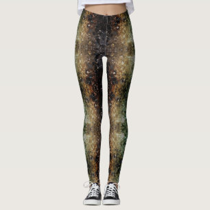 Two Toned Front + Back Pair of Customized Modern Leggings