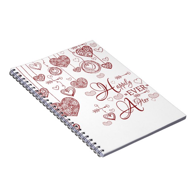 Two Toned Happily Ever After Notebook (Right Side)