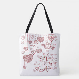Two Toned Happily Ever After Tote Bag