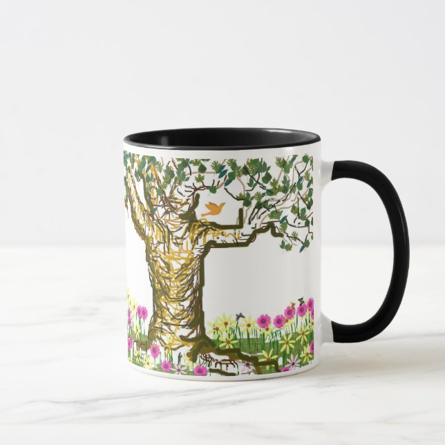 Two toned tree cup (Right)