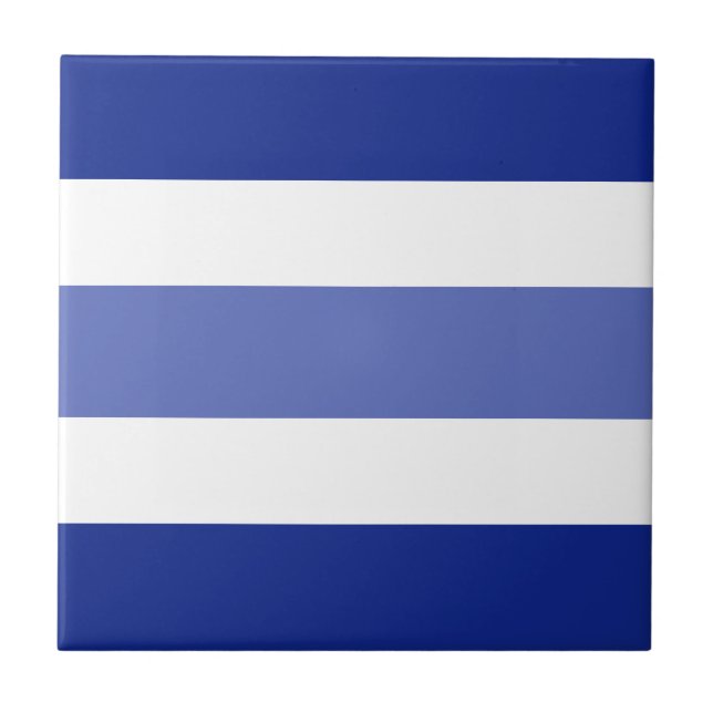 Two Tones Stripes  Tile (Front)