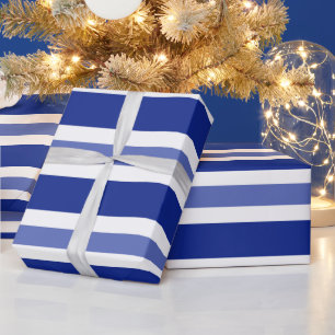 Two Tones Stripes  Wrapping Paper