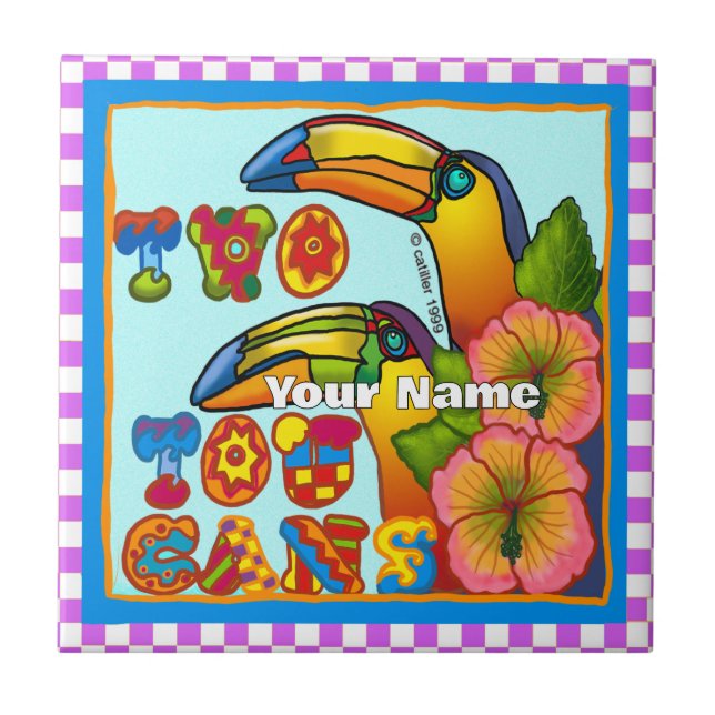 Two Toucans Tile (Front)