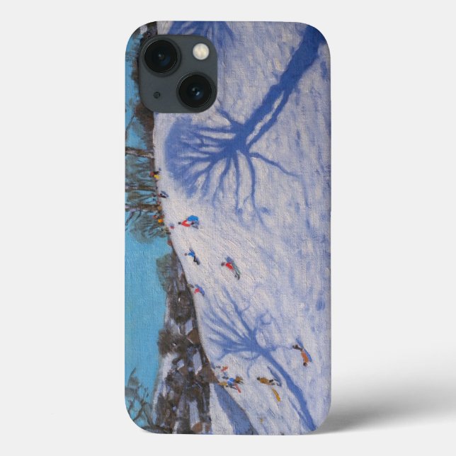 Two Tree shadows Bolehill Wirksworth 2009 Case-Mate iPhone Case (Back)