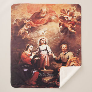 Two Trinities Sherpa Blanket