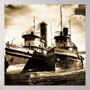 Two Tugs Poster