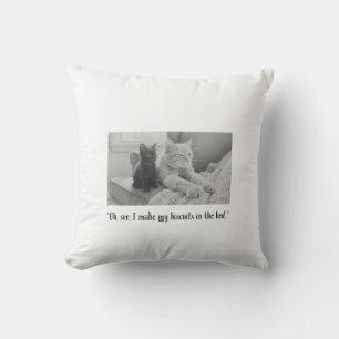 Two Tunnels Cat Pillow