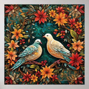 Two Turtle Doves Poster
